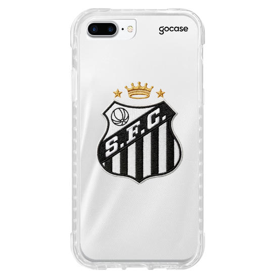 Capinha para celular  Santos - Uniforme 1 2026 Escudo