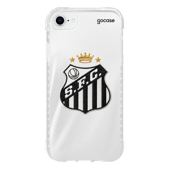 Capinha para celular  Santos - Uniforme 1 2026 Escudo
