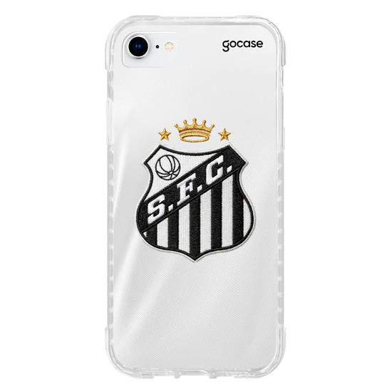 Capinha para celular  Santos - Uniforme 1 2026 Escudo