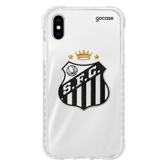 Capinha para celular  Santos - Uniforme 1 2026 Escudo