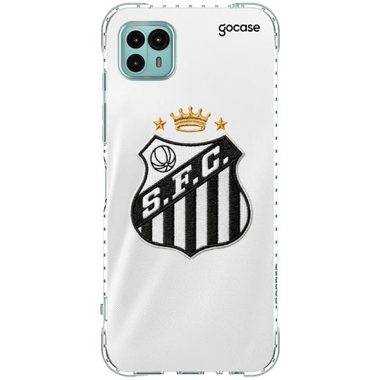Capinha para celular  Santos - Uniforme 1 2026 Escudo