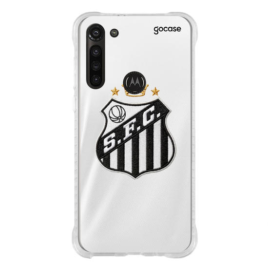 Capinha para celular  Santos - Uniforme 1 2026 Escudo