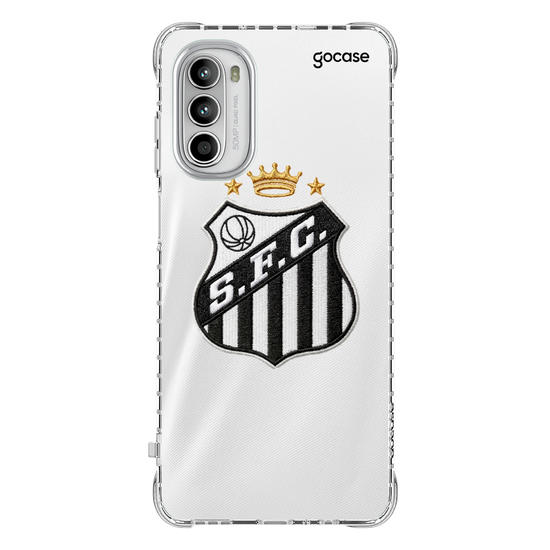 Capinha para celular  Santos - Uniforme 1 2026 Escudo
