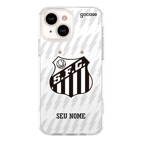 Capinha para celular Santos Uniforme 1 2021 Escudo