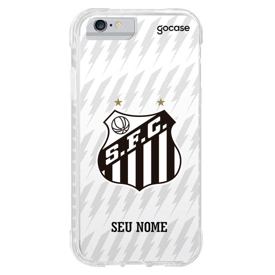 Capinha para celular Santos Uniforme 1 2021 Escudo