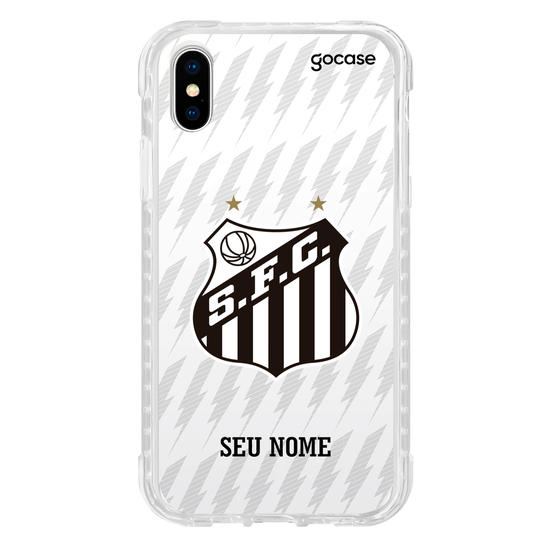 Capinha para celular Santos Uniforme 1 2021 Escudo