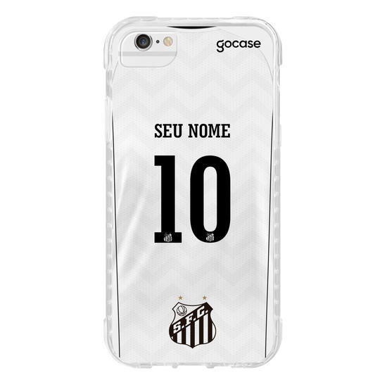 Capinha para celular Santos Uniforme 1 2021 Personalizado