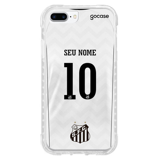 Capinha para celular Santos Uniforme 1 2021 Personalizado