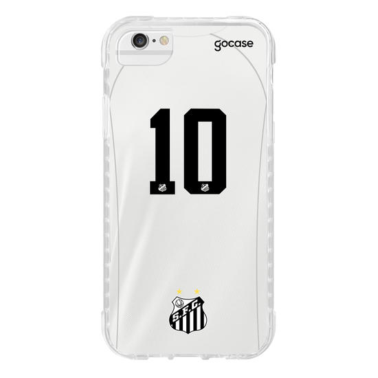 Capinha para celular Santos - Uniforme 1 2022 Personalizado