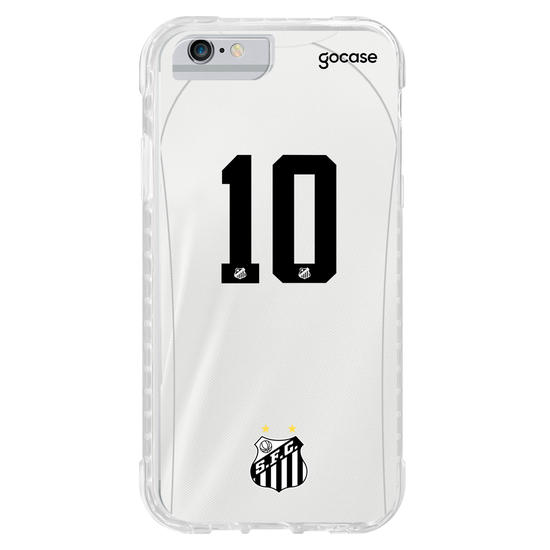 Capinha para celular Santos - Uniforme 1 2022 Personalizado
