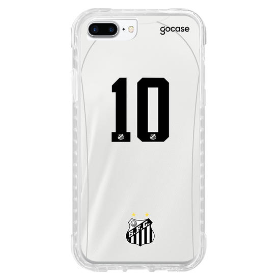 Capinha para celular Santos - Uniforme 1 2022 Personalizado