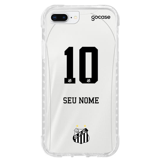 Capinha para celular Santos - Uniforme 1 2022 Personalizado