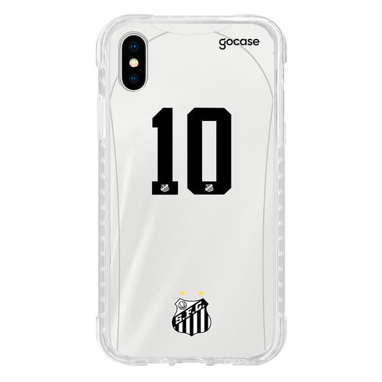 Capinha para celular Santos - Uniforme 1 2022 Personalizado