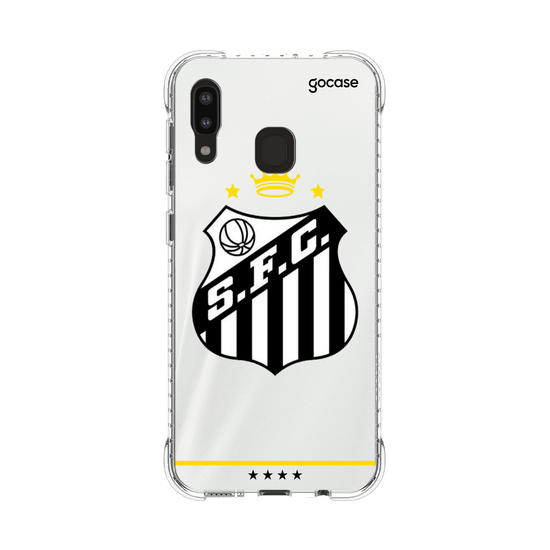 Capinha para celular Santos - Uniforme 1 2023 Escudo