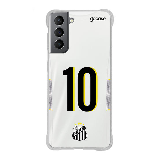 Capinha para celular Santos - Uniforme 1 2023 Personalizado