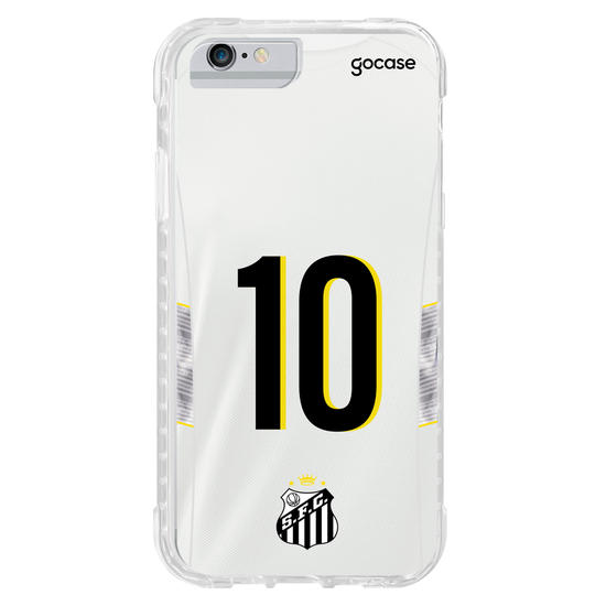 Capinha para celular Santos - Uniforme 1 2023 Personalizado