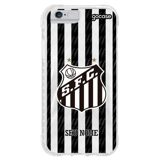 Capinha para celular Santos Uniforme 2 2021 Escudo