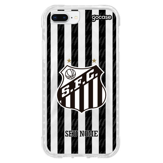 Capinha para celular Santos Uniforme 2 2021 Escudo