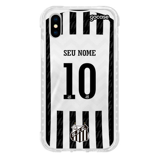 Capinha para celular Santos Uniforme 2 2021 Personalizado