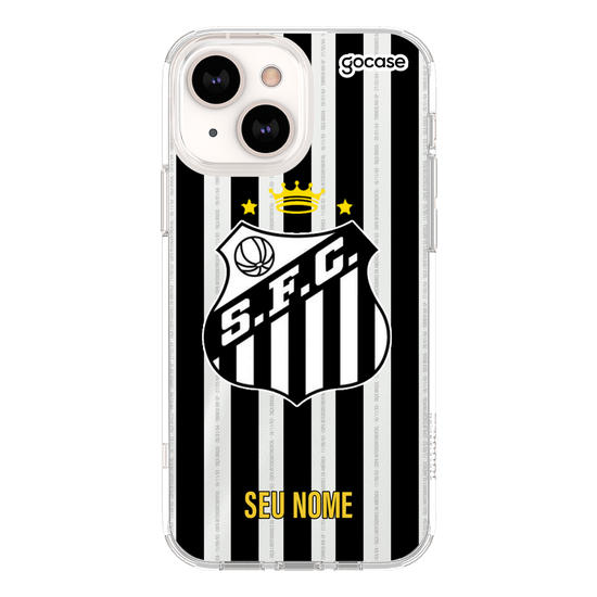 Capinha para celular Santos - Uniforme 2 2023 Escudo