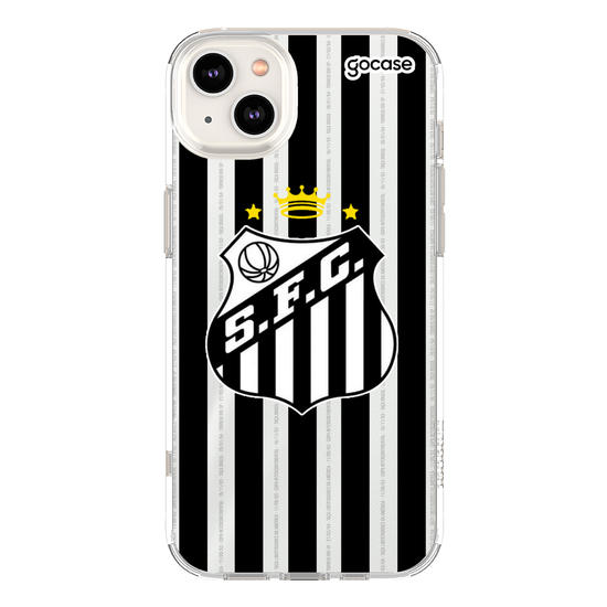Capinha para celular Santos - Uniforme 2 2023 Escudo
