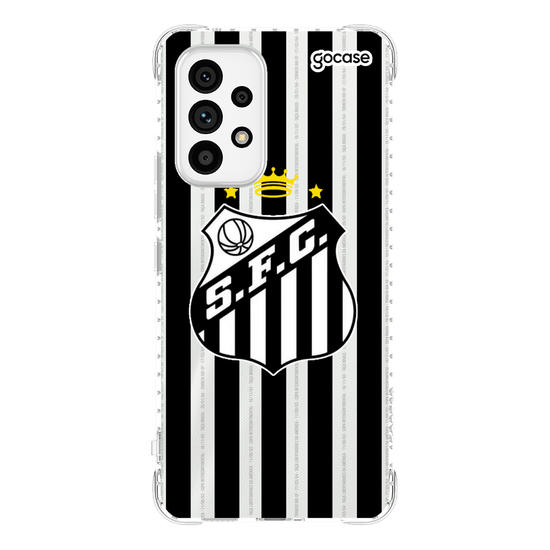 Capinha para celular Santos - Uniforme 2 2023 Escudo