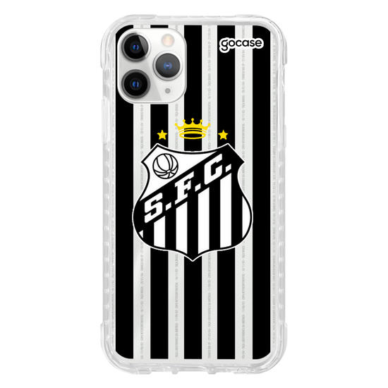 Capinha para celular Santos - Uniforme 2 2023 Escudo