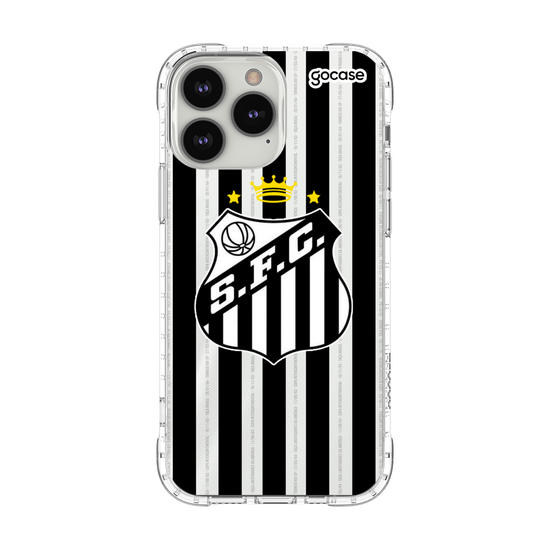 Capinha para celular Santos - Uniforme 2 2023 Escudo