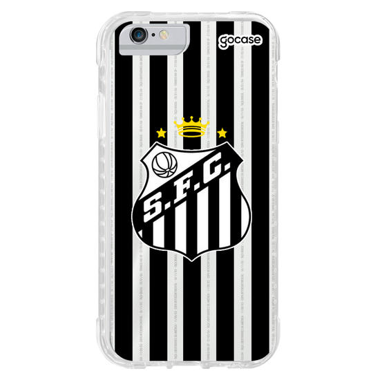 Capinha para celular Santos - Uniforme 2 2023 Escudo