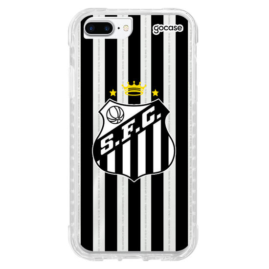 Capinha para celular Santos - Uniforme 2 2023 Escudo