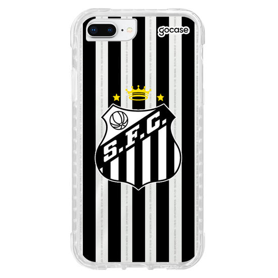 Capinha para celular Santos - Uniforme 2 2023 Escudo