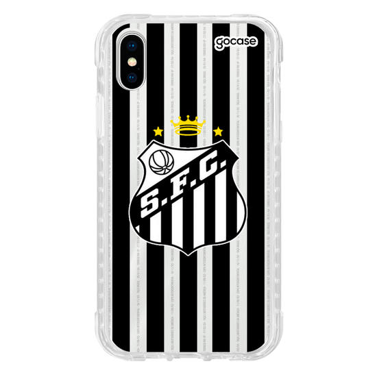 Capinha para celular Santos - Uniforme 2 2023 Escudo