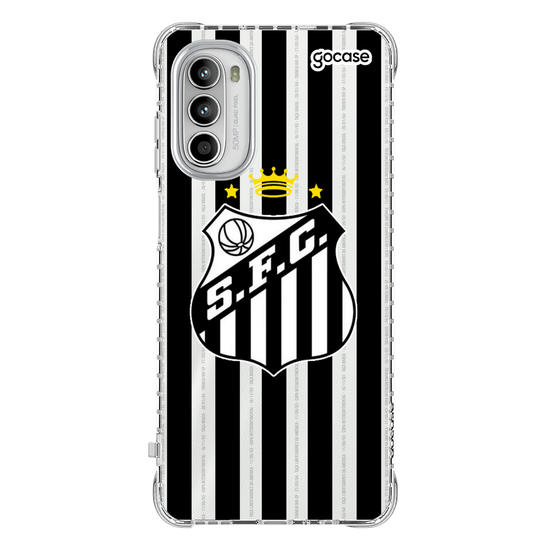 Capinha para celular Santos - Uniforme 2 2023 Escudo
