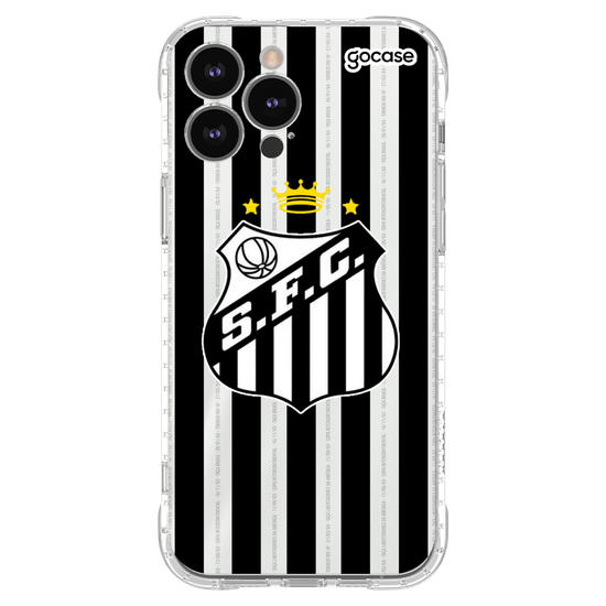 Capinha para celular Santos - Uniforme 2 2023 Escudo