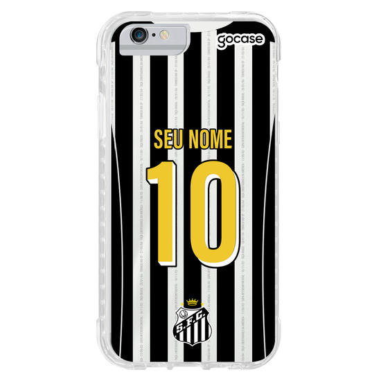 Capinha para celular Santos - Uniforme 2 2023 Personalizado