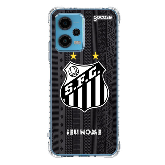 Capinha para celular Santos - Uniforme 3 2022 Escudo