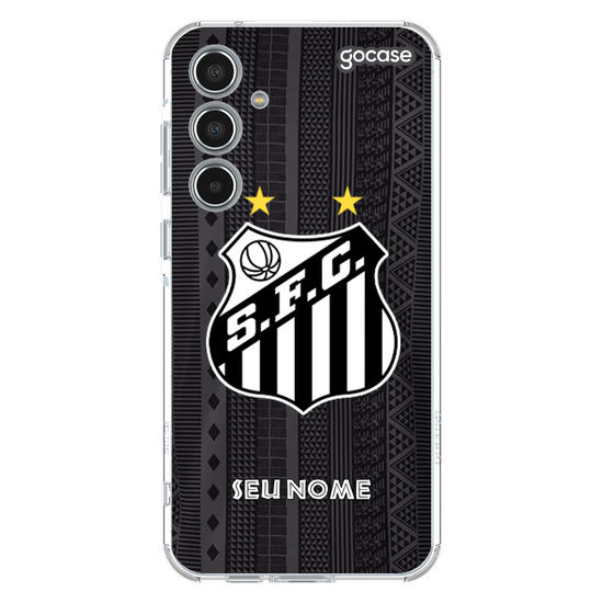 Capinha para celular Santos - Uniforme 3 2022 Escudo