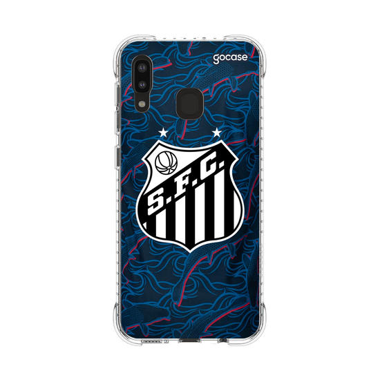 Capinha para celular  Santos - Uniforme 3 2023 Escudo