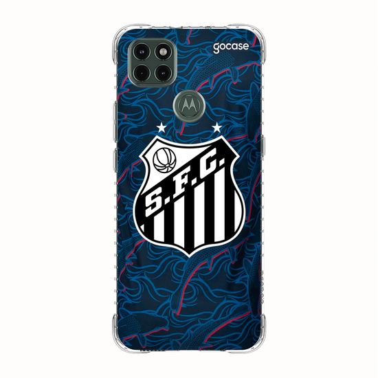 Capinha para celular  Santos - Uniforme 3 2023 Escudo