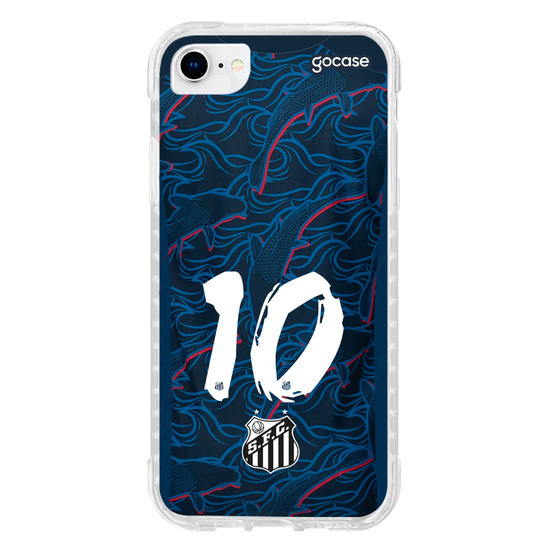 Capinha para celular  Santos - Uniforme 3 2023 Personalizado