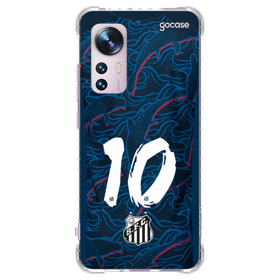 Capinha para celular  Santos - Uniforme 3 2023 Personalizado