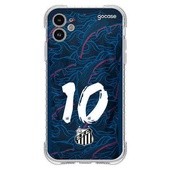 Capinha para celular  Santos - Uniforme 3 2023 Personalizado