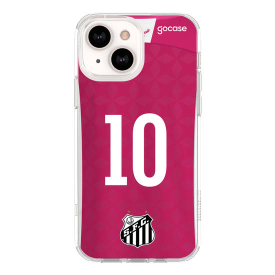 Capinha para celular Santos Uniforme Outubro Rosa