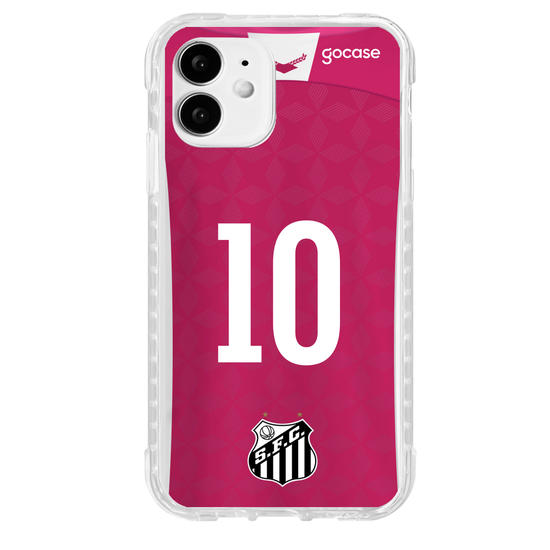 Capinha para celular Santos Uniforme Outubro Rosa