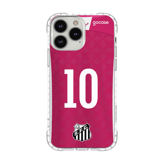 Capinha para celular Santos Uniforme Outubro Rosa