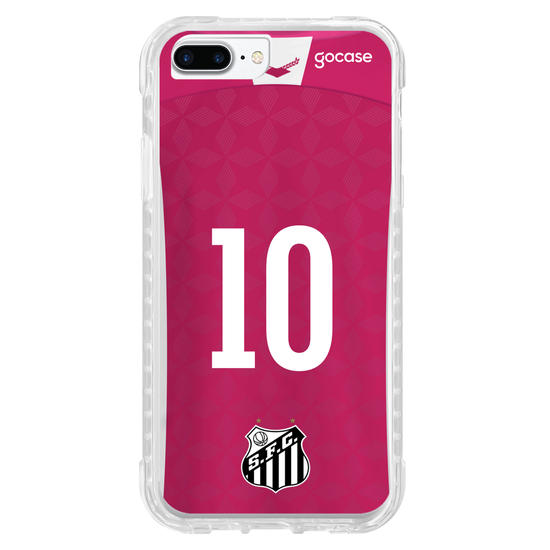 Capinha para celular Santos Uniforme Outubro Rosa