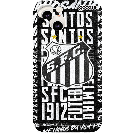 Capinha para celular  Santos - Wide Lettering