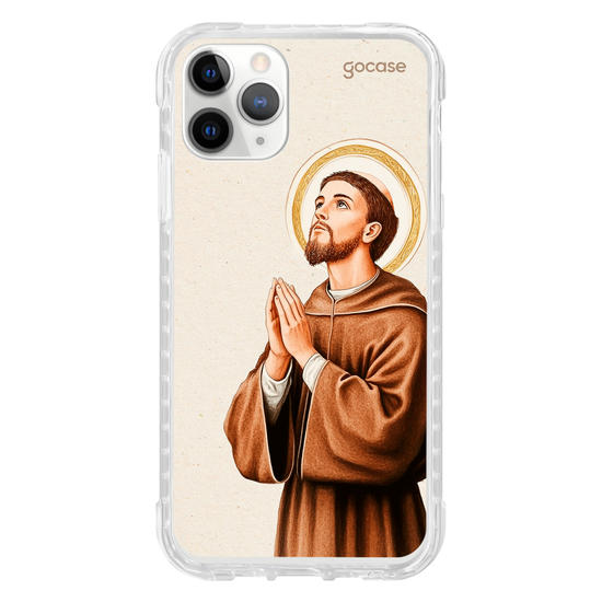 Capinha para celular  São Francisco de Assis Aquarela