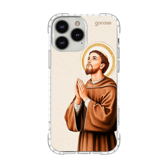 Capinha para celular  São Francisco de Assis Aquarela