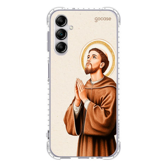 Capinha para celular  São Francisco de Assis Aquarela